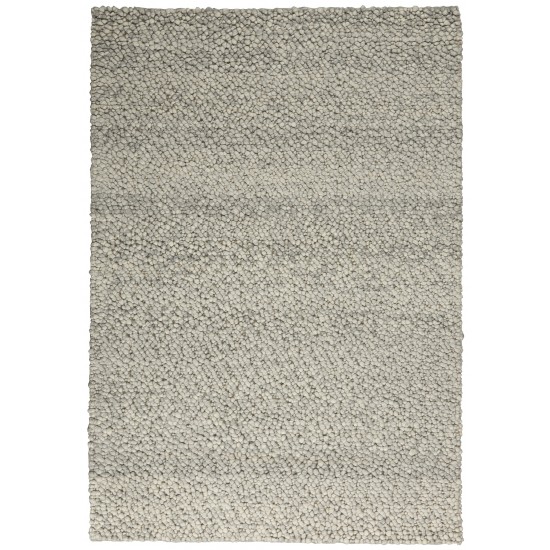 Calvin Klein Riverstone CK940 Area Rug, Grey/Ivory, 4' x 6'