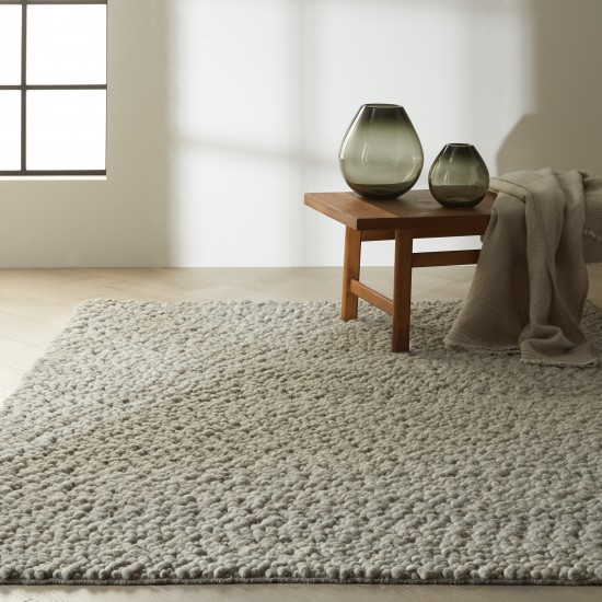 Calvin Klein Riverstone CK940 Area Rug, Grey/Ivory, 4' x 6'