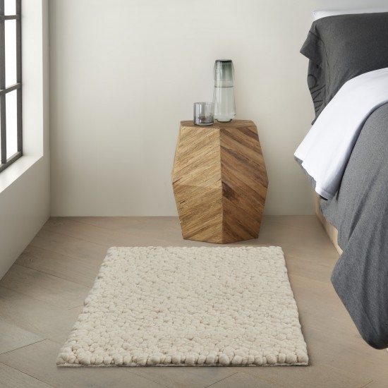 Calvin Klein Riverstone CK940 Area Rug, Ivory, 2' x 3'