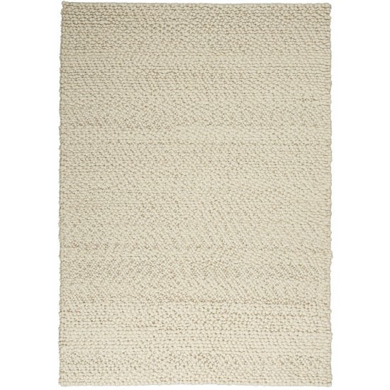 Calvin Klein Riverstone CK940 Area Rug, Ivory, 4' x 6'