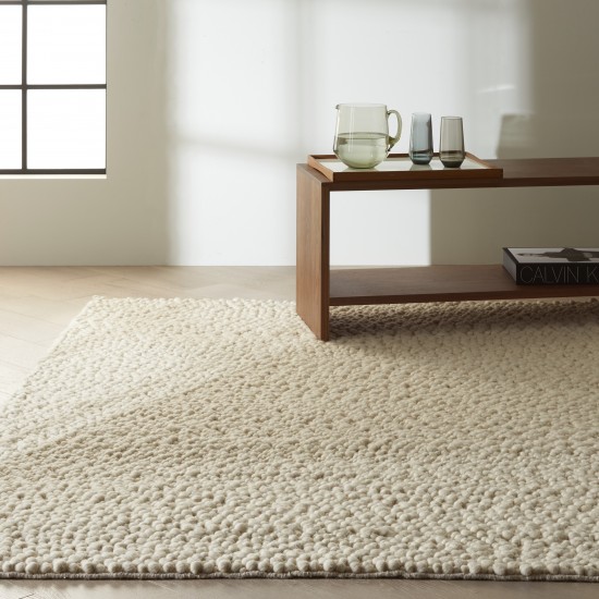 Calvin Klein Riverstone CK940 Area Rug, Ivory, 4' x 6'