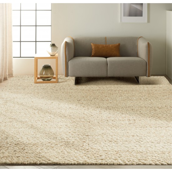 Calvin Klein Riverstone CK940 Area Rug, Ivory, 9' x 12'