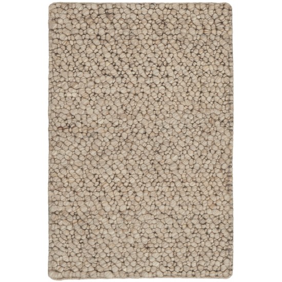 Calvin Klein Riverstone CK940 Area Rug, Mocha, 2' x 3'