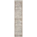 Calvin Klein Ck950 Rush CK950 Runner Rug, Ivory/Taupe, 2'3" x 10'