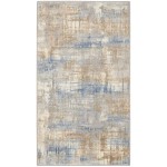 Calvin Klein Ck950 Rush CK951 Area Rug, Blue/Beige, 2'2" x 3'9"