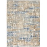 Calvin Klein Ck950 Rush CK951 Area Rug, Blue/Beige, 4' x 6'