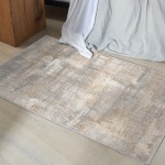 Calvin Klein Ck950 Rush CK951 Area Rug, Grey/Beige, 2'2" x 3'9"