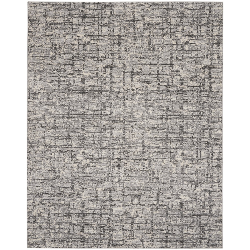 Calvin Klein Ck950 Rush CK952 Area Rug, Ivory/Grey, 10' x 14'