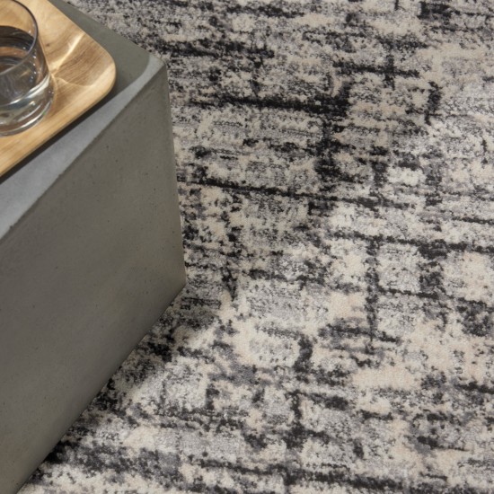 Calvin Klein Ck950 Rush CK952 Runner Rug, Ivory/Grey, 2'3" x 10'