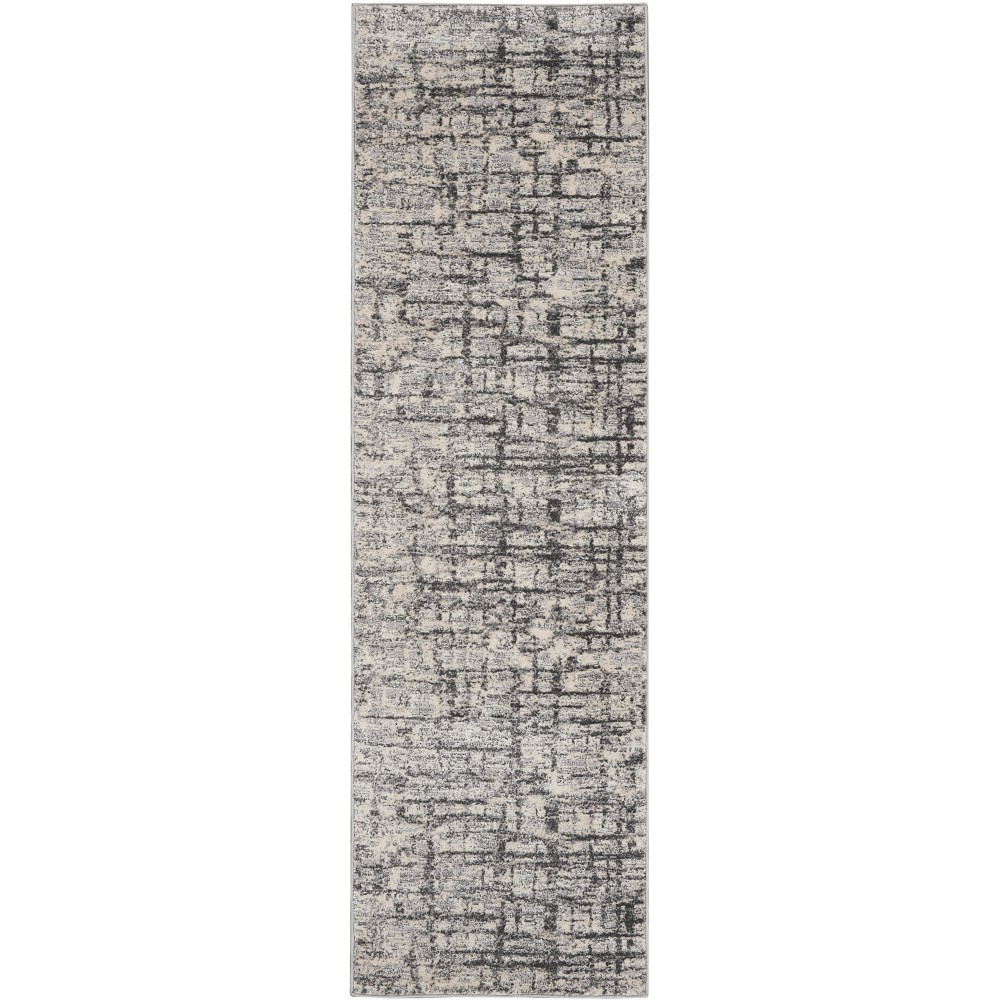 Calvin Klein Ck950 Rush CK952 Runner Rug, Ivory/Grey, 2'3" x 7'3" Calvin Klein Ck950 Rush CK952 Runner Rug, Ivory/Grey, 2'3" x 7'3"