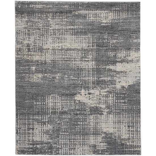 Calvin Klein Ck950 Rush CK953 Area Rug, Grey/Beige, 10' x 14'