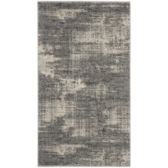 Calvin Klein Ck950 Rush CK953 Area Rug, Grey/Beige, 2'2" x 3'9"