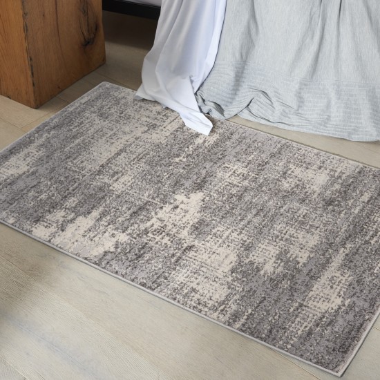 Calvin Klein Ck950 Rush CK953 Area Rug, Grey/Beige, 2'2" x 3'9"