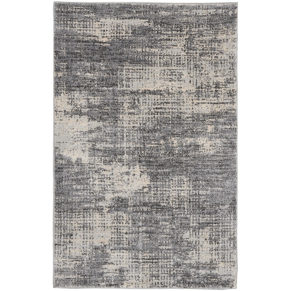 Calvin Klein Ck950 Rush CK953 Area Rug, Grey/Beige, 3'2" x 5'