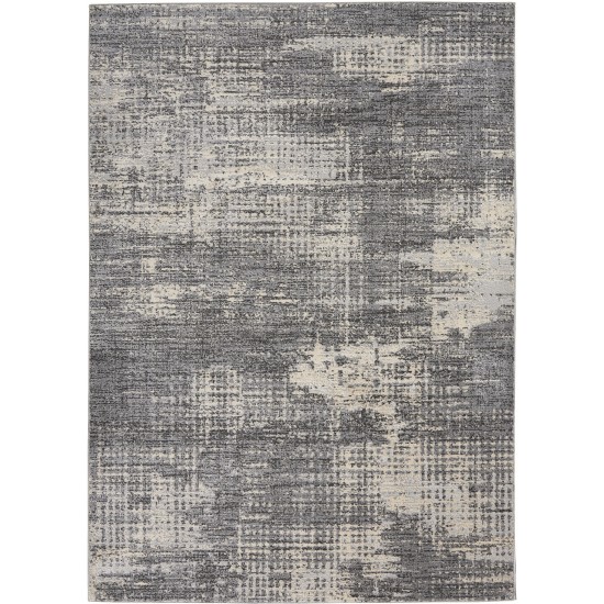 Calvin Klein Ck950 Rush CK953 Area Rug, Grey/Beige, 4' x 6'