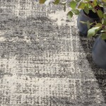 Calvin Klein Ck950 Rush CK953 Area Rug, Grey/Beige, 6' x 9'