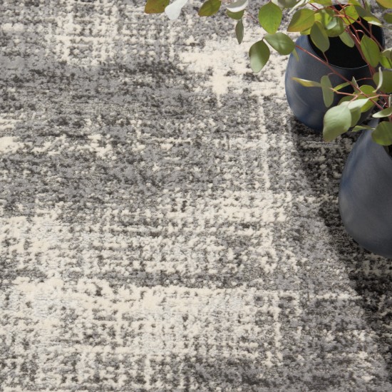 Calvin Klein Ck950 Rush CK953 Area Rug, Grey/Beige, 6' x 9'