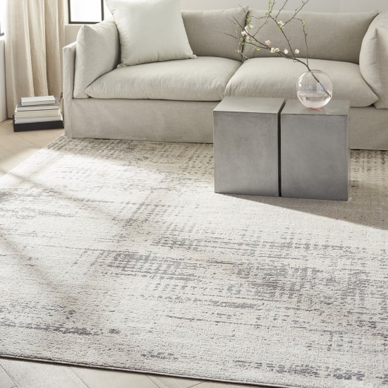 Calvin Klein Ck950 Rush CK953 Area Rug, Ivory/Beige, 10' x 14'