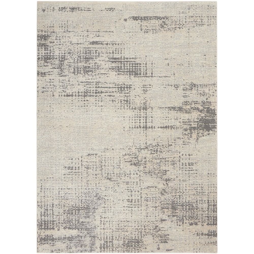 Calvin Klein Ck950 Rush CK953 Area Rug, Ivory/Beige, 4' x 6'