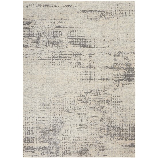 Calvin Klein Ck950 Rush CK953 Area Rug, Ivory/Beige, 6' x 9'