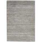 Calvin Klein Abyss CK990 Area Rug, Silver/Grey, 2' x 3'