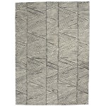 Nourison Colorado CLR01 Area Rug, Grey/White, 5'3" x 7'3"