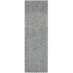 Nourison Colorado CLR02 Runner Rug, Indigo/Ivory, 2'3" x 7'6"