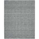 Nourison Colorado CLR02 Area Rug, Indigo/Ivory, 7'9" x 9'9"