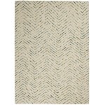 Nourison Colorado CLR02 Area Rug, Ivory/Green, 3'9" x 5'9"