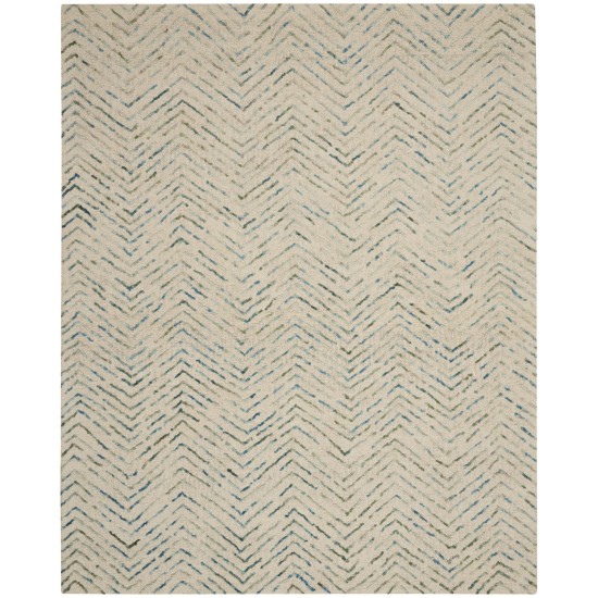 Nourison Colorado CLR02 Area Rug, Ivory/Green, 7'9" x 9'9"