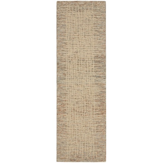 Nourison Colorado CLR03 Runner Rug, Beige/Multicolor, 2'3" x 7'6"