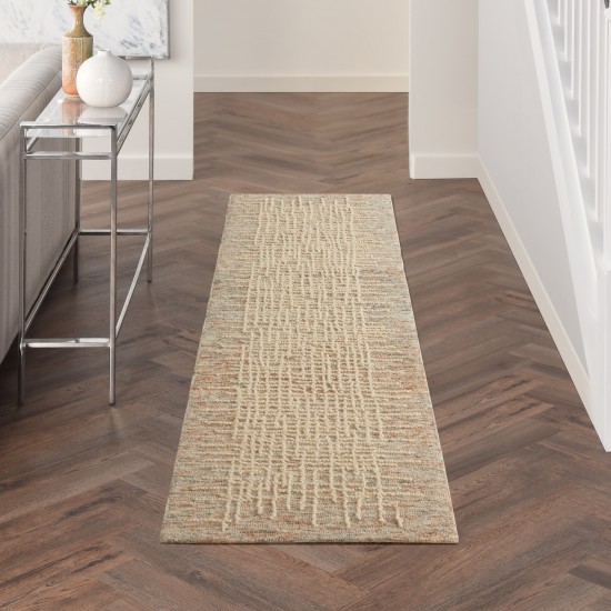 Nourison Colorado CLR03 Runner Rug, Beige/Multicolor, 2'3" x 7'6"