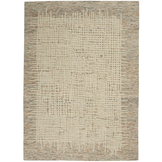 Nourison Colorado CLR03 Area Rug, Beige/Multicolor, 3'9" x 5'9"