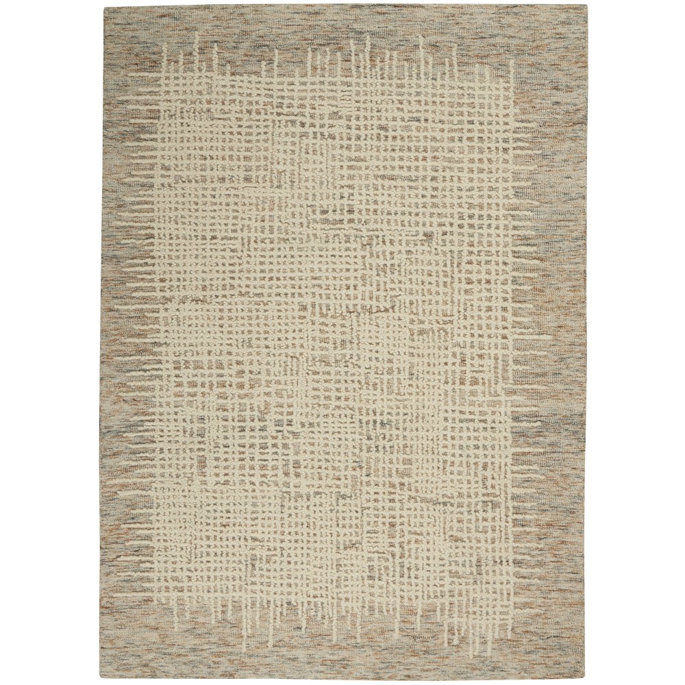 Nourison Colorado CLR03 Area Rug, Beige/Multicolor, 5'3" x 7'3"