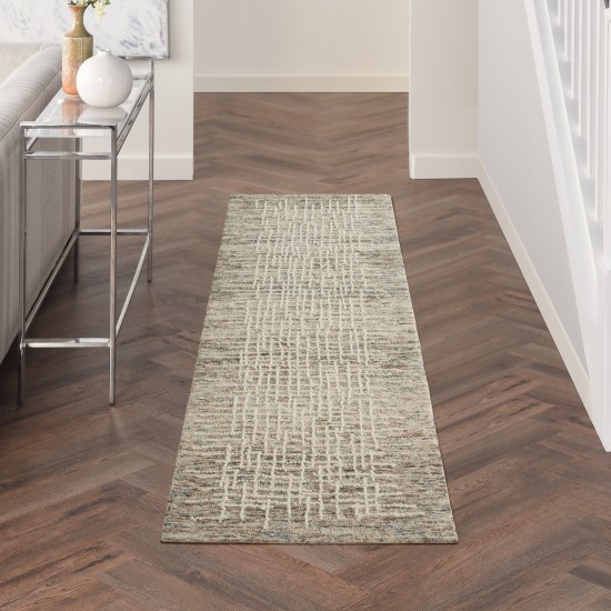 Nourison Colorado CLR03 Runner Rug, Ivory/Multicolor, 2'3" x 7'6"