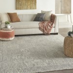 Nourison Colorado CLR04 Area Rug, Grey, 7'9" x 9'9"