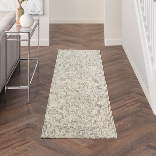 Nourison Colorado CLR05 Runner Rug, Beige/Grey, 2'3" x 7'6"