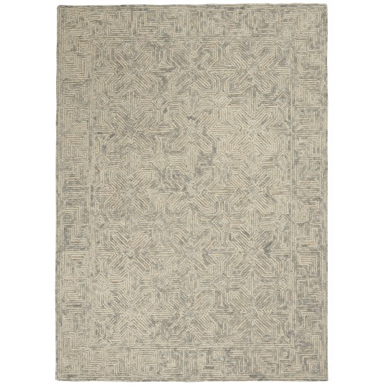 Nourison Colorado CLR05 Area Rug, Beige/Grey, 3'9" x 5'9"