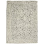 Nourison Colorado CLR05 Area Rug, Ivory/Navy, 5'3" x 7'3"