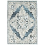 Nourison Carina CNA01 Area Rug, Blue/Grey, 5'3" x 7'3"