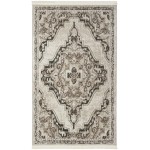 Nourison Carina CNA01 Area Rug, Mocha/Silver, 2'2" x 3'9"