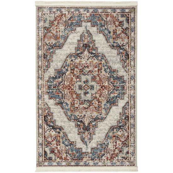 Nourison Carina CNA01 Area Rug, Multicolor, 2'2" x 3'9"