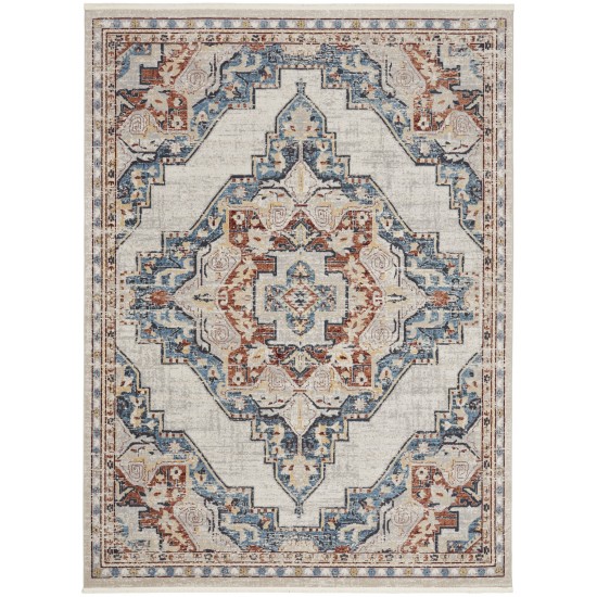 Nourison Carina CNA01 Area Rug, Multicolor, 7'10" x 9'10"