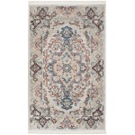 Nourison Carina CNA02 Area Rug, Grey/Blue/Multicolor, 2'2" x 3'9"