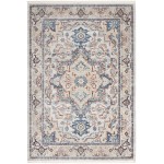 Nourison Carina CNA02 Area Rug, Grey/Blue/Multicolor, 4' x 6'