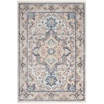 Nourison Carina CNA02 Area Rug, Grey/Blue/Multicolor, 5'3" x 7'3"