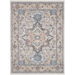 Nourison Carina CNA02 Area Rug, Grey/Blue/Multicolor, 7'10" x 9'10"