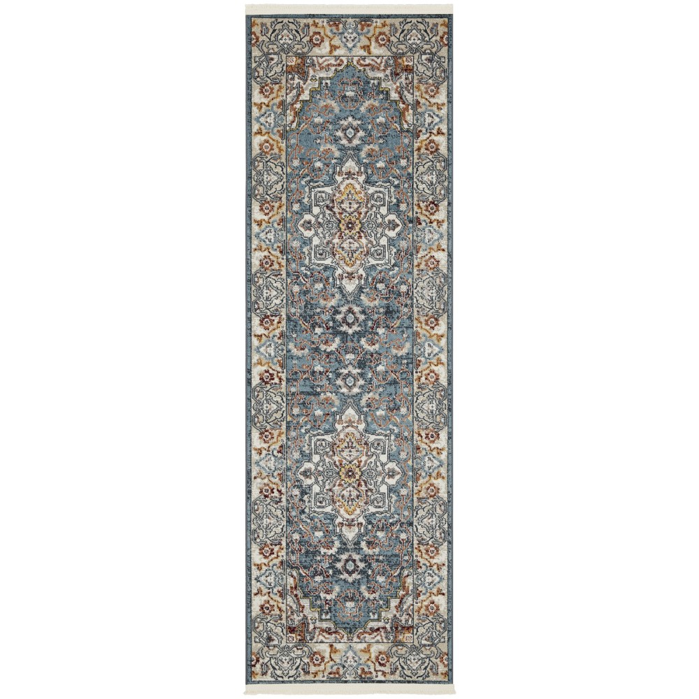 Nourison Carina CNA02 Runner Rug, Multicolor, 2'2" x 7'6"