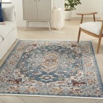 Nourison Carina CNA02 Area Rug, Multicolor, 4' x 6'