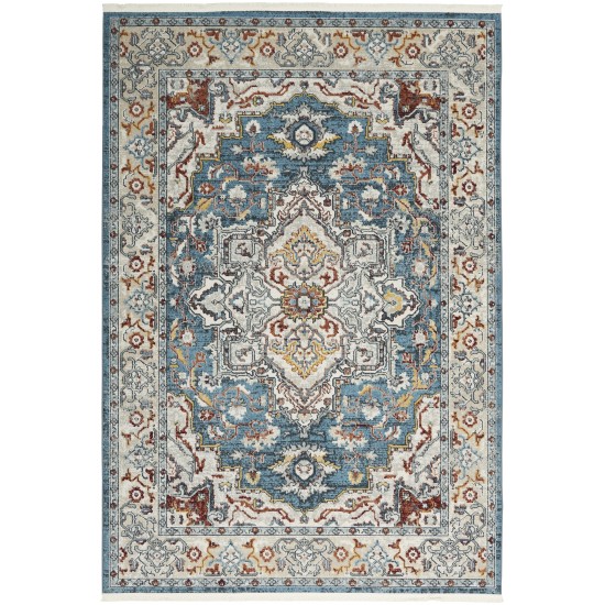 Nourison Carina CNA02 Area Rug, Multicolor, 5'3" x 7'3"